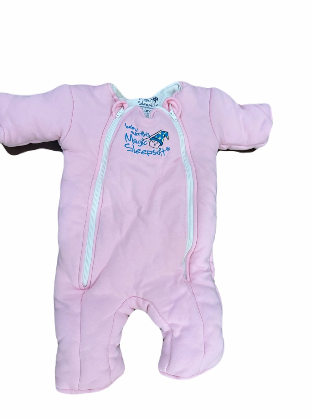 Magic Sleepsuit Pink Infant Sleep Sack Large 6-9M
